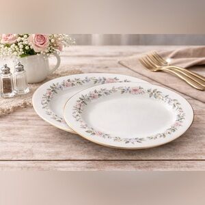 Royal Worcester “June Garland” Oval Serving Platters – Set of 2